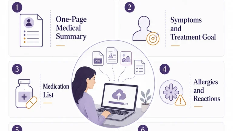 Medical Records Checklist for an Online Consultation in Turkey
